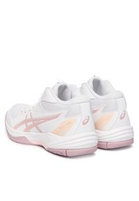 Asics Buty halowe Gel-Task Mt 4 1072A105 Biały. Kolor: biały. Materiał: skóra #5