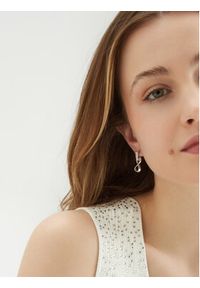 Guess Kolczyki JUBE05 051JW Srebrny. Materiał: metalowe. Kolor: srebrny #6