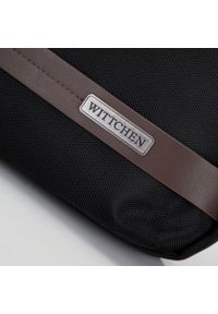Wittchen - Męska torba na laptopa 15,6” z krytym suwakiem duża. Kolor: brązowy, wielokolorowy, czarny. Materiał: poliester. Wzór: aplikacja. Styl: klasyczny, biznesowy #2