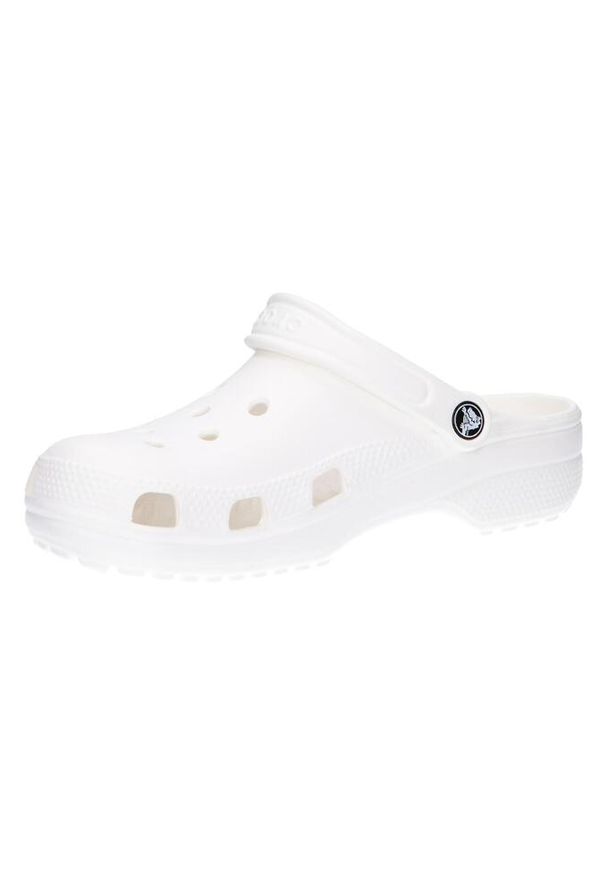 Klapki dla dorosłych Crocs Classic. Okazja: na co dzień. Kolor: biały. Styl: casual
