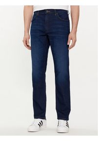 Wrangler Jeansy Greensboro 112350837 Granatowy Straight Fit. Kolor: niebieski #1