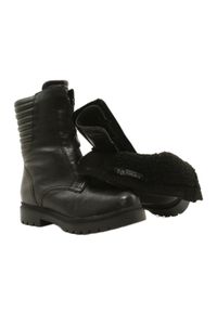 Botki buty Hit CLIMOTION PRO Caprice 9-26454-27 022 czarne. Kolor: czarny. Materiał: skóra, futro. Sezon: lato. Styl: elegancki