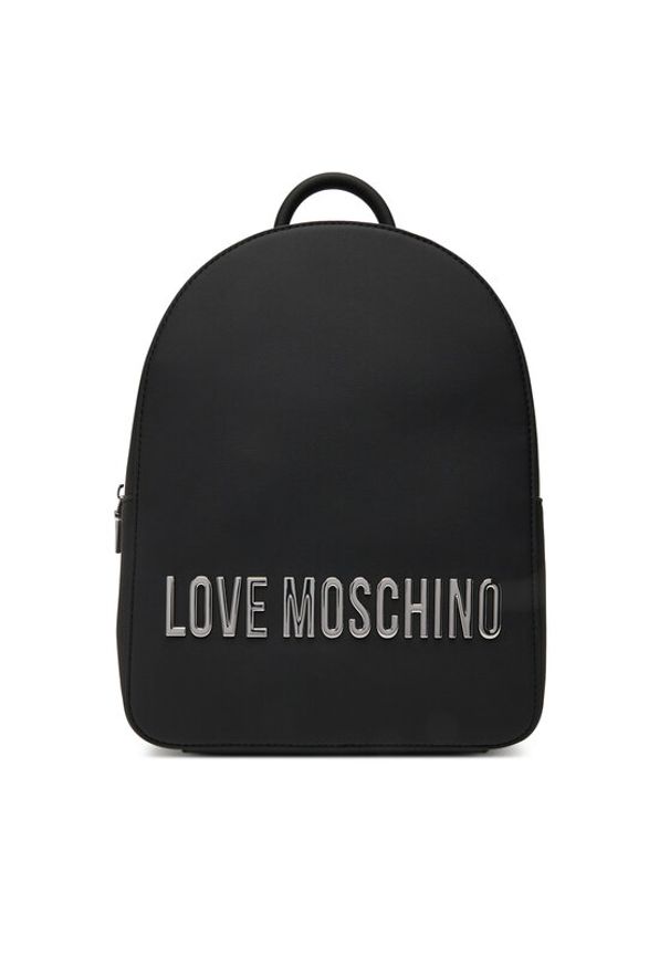 Love Moschino - LOVE MOSCHINO Plecak JC4193PP1NKD000B Czarny. Kolor: czarny. Materiał: skóra