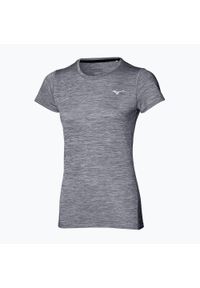Koszulka do biegania damska Mizuno Impulse Core Tee. Kolor: szary. Sport: bieganie #1
