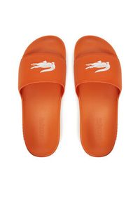 Lacoste Klapki Serve Sliders 7-49CMA0041 Pomarańczowy. Kolor: pomarańczowy. Materiał: skóra #4
