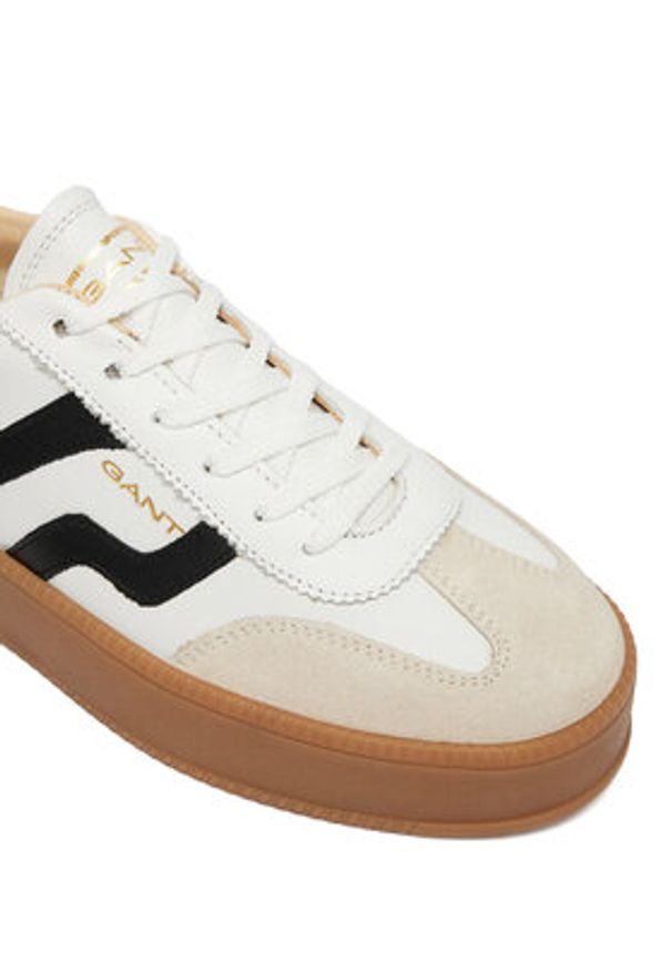 GANT - Gant Sneakersy 32531202 Biały. Kolor: biały. Materiał: skóra