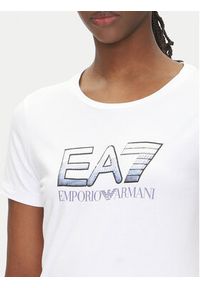 EA7 Emporio Armani T-Shirt 7W000183 AF10373 U0002 Biały Regular Fit. Kolor: biały. Materiał: bawełna #5