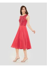 Swing Sukienka koktajlowa 5AF09900 Czerwony Regular Fit. Kolor: czerwony. Materiał: syntetyk. Styl: wizytowy #2