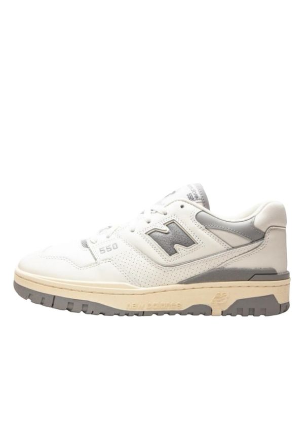 Buty do chodzenia dla dorosłych New Balance 550 Aime Leon Dore White Grey. Kolor: biały. Sport: turystyka piesza