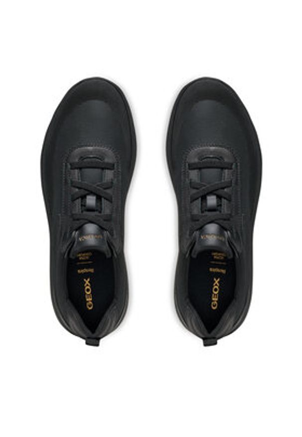 Geox Sneakersy U Spherica U46BYA 01185 C9999 Czarny. Kolor: czarny. Materiał: materiał