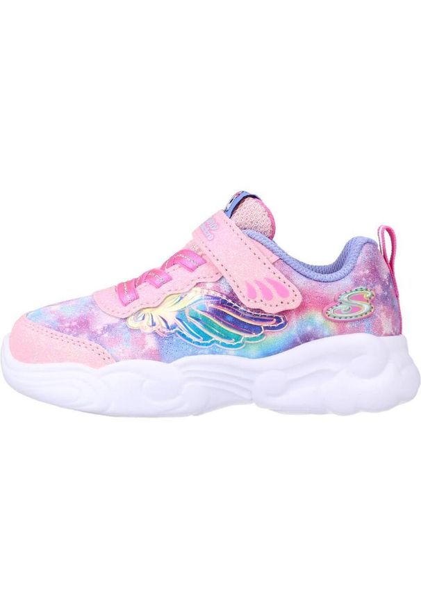 skechers - Tenisówki Skechers Model Unicorn Storm Kolor Rose. Kolor: różowy. Materiał: tkanina. Model: Skechers Sport. Sport: turystyka piesza