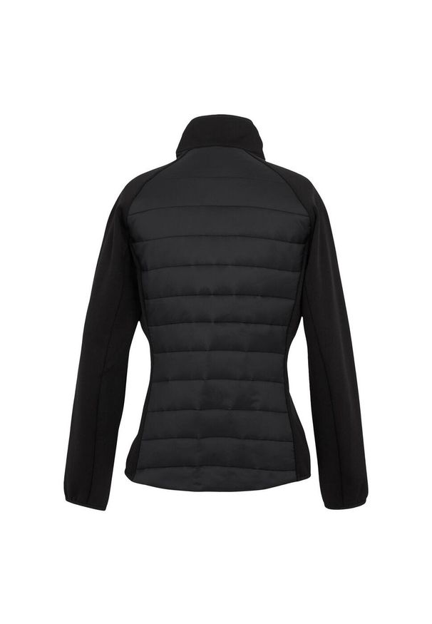 Regatta - Damska Kurtka Hybrydowa Clumber V. Kolor: czarny. Sport: turystyka piesza