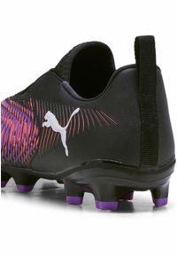 Puma - Młodzieżowe buty piłkarskie FUTURE 8 MATCH LL FG/AG PUMA Black White Glowing Red. Kolor: biały, czarny, czerwony, wielokolorowy. Sport: piłka nożna