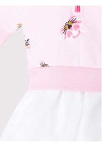 Billieblush Sukienka dzianinowa U02336 M Różowy Regular Fit. Kolor: różowy. Materiał: bawełna #3