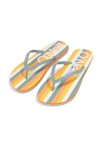 ONeill Japonki O'Neill Profilie Graphic Sandals 92800614016 zielone. Kolor: zielony. Wzór: kolorowy, nadruk