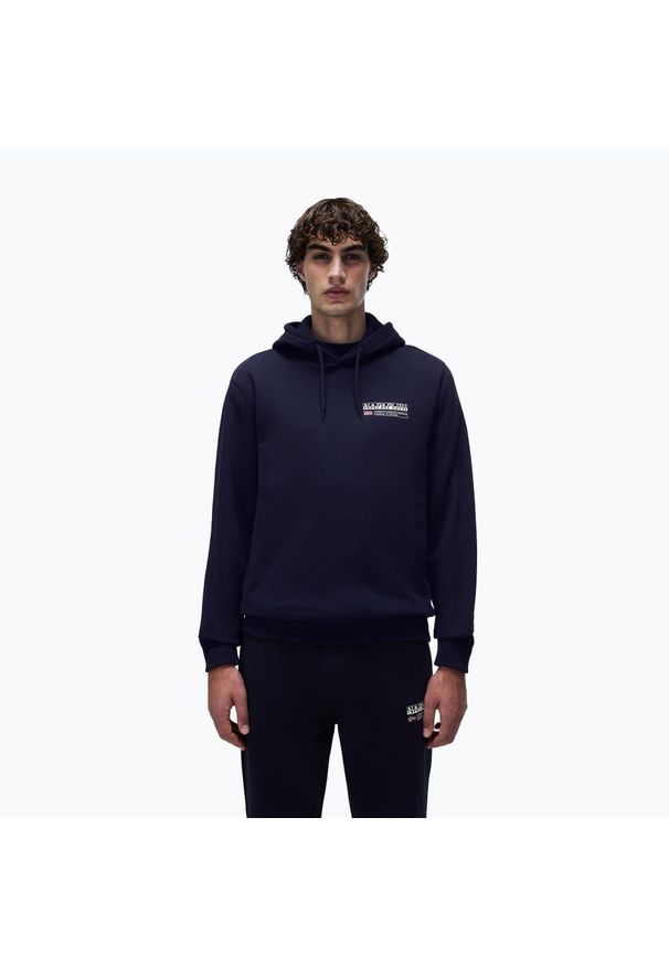 Bluza męska Napapijri B-Kasba Hint. Kolor: niebieski