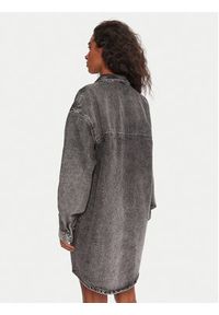 Roxy Sukienka jeansowa Tidal Moon ERJDD03009 Szary Relaxed Fit. Kolor: szary. Materiał: bawełna #4