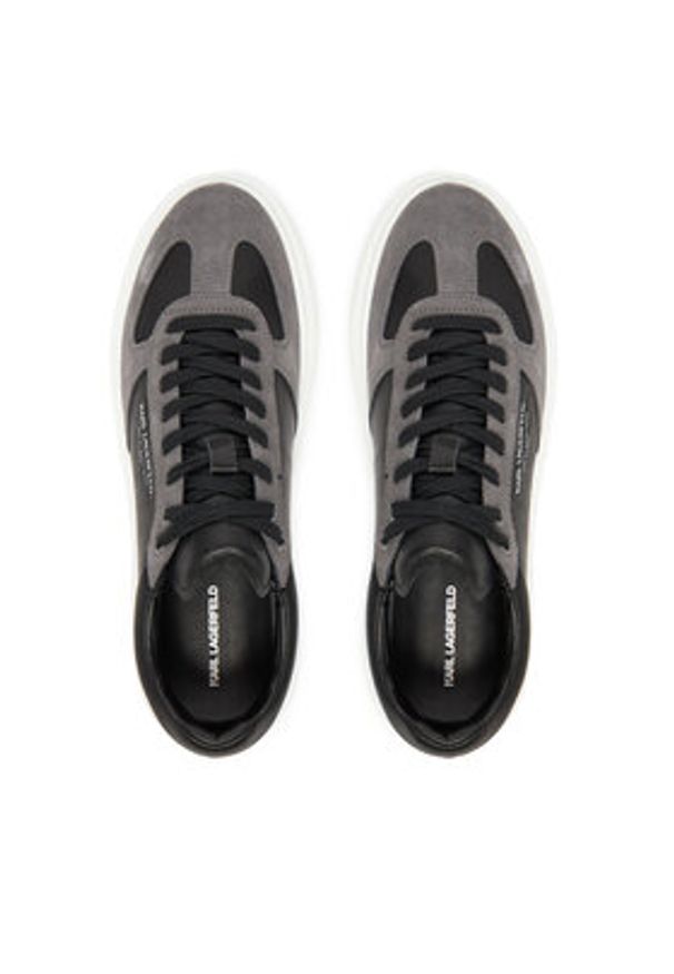 Karl Lagerfeld - KARL LAGERFELD Sneakersy KL52235 Czarny. Kolor: czarny. Materiał: skóra