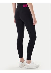 Calvin Klein Legginsy 701233681 Czarny Slim Fit. Kolor: czarny. Materiał: syntetyk #5