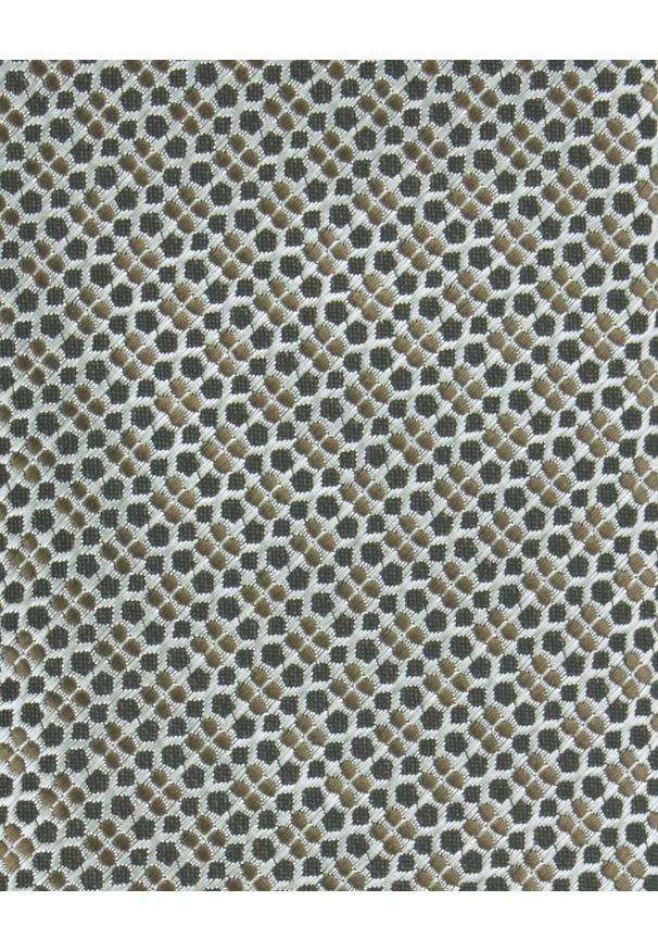 Męski Krawat - Chattier - Odcienie Zieleni, Drobny Wzór Geometryczny. Kolor: zielony. Materiał: tkanina. Wzór: geometria. Styl: wizytowy, klasyczny, elegancki