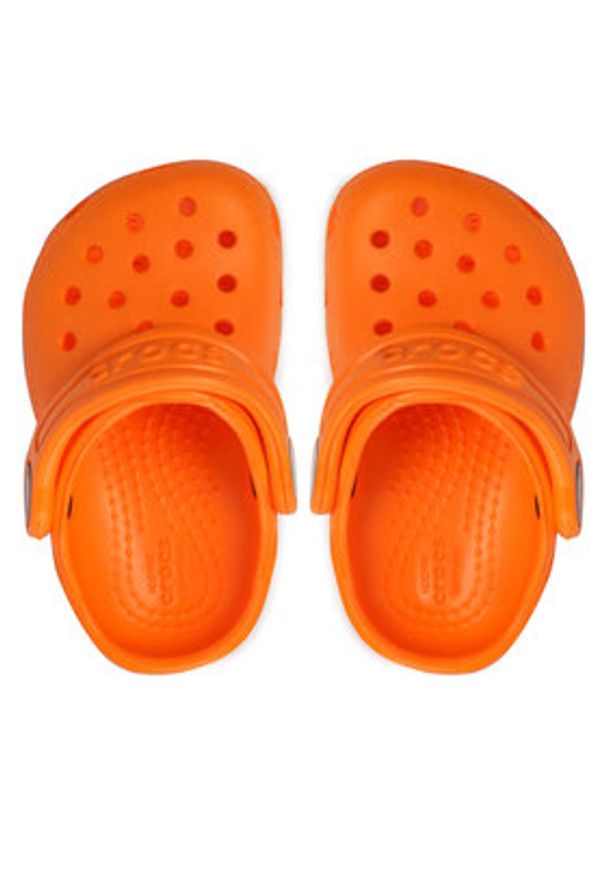 Crocs Klapki Classic Clog T 206990 Pomarańczowy. Kolor: pomarańczowy