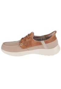 skechers - Buty do chodzenia damskie, Skechers Slip-Ins: On-The-Go Flex - Palmilla. Kolor: beżowy. Sport: turystyka piesza #2