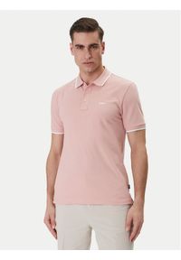 BOSS Polo Parlay 190 50494697 Różowy Regular Fit. Typ kołnierza: polo. Kolor: różowy. Materiał: bawełna #1