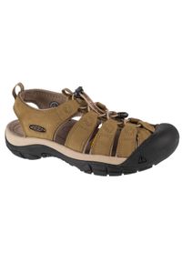 keen - Sandały męskie, Newport. Kolor: zielony. Materiał: guma, materiał, syntetyk