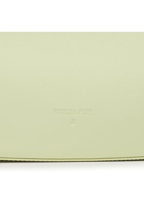 Patrizia Pepe Torebka 2B0081/L075-Y430 Żółty. Kolor: żółty. Materiał: skórzane