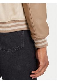 Guess Kurtka bomber M5BL2B K1062 Beżowy Regular Fit. Kolor: beżowy. Materiał: syntetyk #6