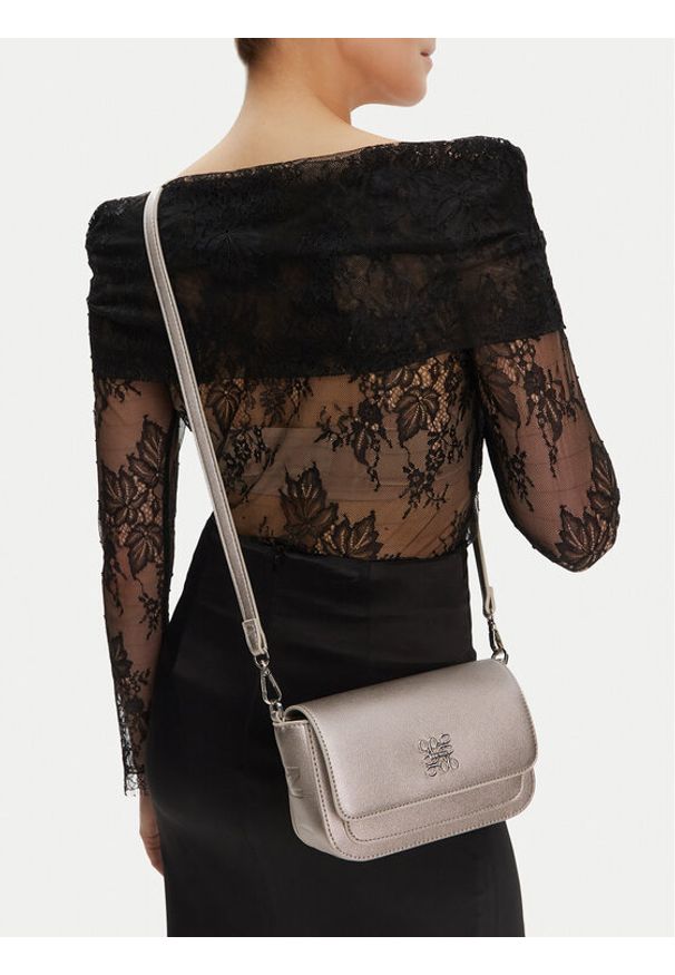 Nine West Torebka CEO-LAYLA-S241045 Srebrny. Kolor: srebrny