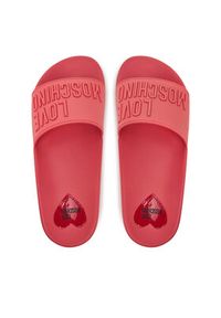 Love Moschino - LOVE MOSCHINO Klapki JA28052G1MI15502 Koralowy. Kolor: pomarańczowy #3