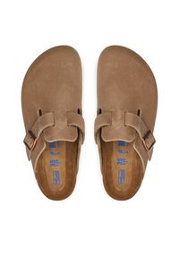 Birkenstock Klapki Boston 1019484 Brązowy. Kolor: brązowy. Materiał: skóra #2