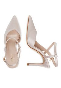 DeeZee Szpilki DF-82780-11 Różowy. Kolor: różowy. Materiał: materiał. Obcas: na szpilce #7