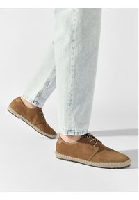 Pepe Jeans Espadryle Tourist Claic PMS10314 Brązowy. Kolor: brązowy. Materiał: zamsz, skóra #3