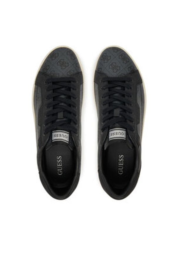 Guess Sneakersy FMJVIC ELL12 Czarny. Kolor: czarny. Materiał: skóra