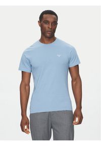 Barbour T-Shirt Essential Sports MTS0331BL33 Niebieski Tailored Fit. Kolor: niebieski. Materiał: bawełna #1