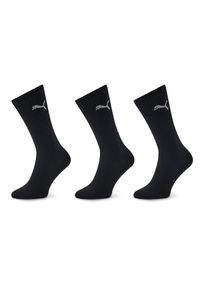 Zestaw 3 par wysokich skarpet unisex Puma. Kolor: czarny