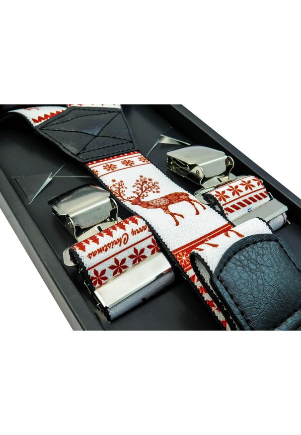 Modini - Świąteczne szelki - renifery SZ75