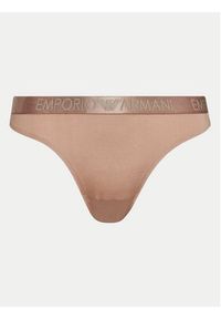 Emporio Armani Underwear Komplet 2 par stringów 163333 4F235 16355 Beżowy. Kolor: beżowy. Materiał: syntetyk #4