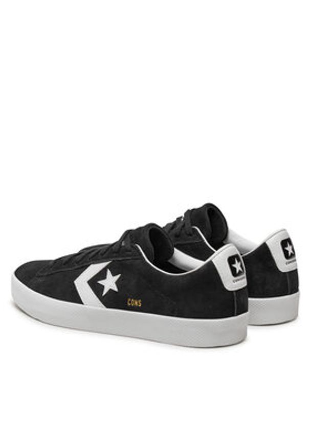 Converse Tenisówki Cons Pl Vulc Pro A00368C Czarny. Kolor: czarny. Materiał: skóra, zamsz