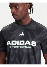 Adidas - adidas T-Shirt Common Goal JW0247 Czarny Regular Fit. Kolor: czarny. Materiał: syntetyk #5