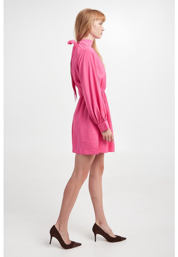 Samsoe & Samsoe - Sukienka satynowa SAMSØE SAMSØE. Materiał: satyna