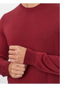 BOSS - Boss Sweter Botto-L 50476364 Czerwony Regular Fit. Kolor: czerwony. Materiał: wełna #5