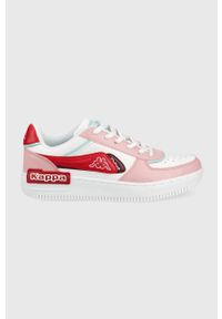 Kappa sneakersy kolor różowy. Nosek buta: okrągły. Zapięcie: sznurówki. Kolor: różowy. Materiał: guma