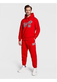 Tommy Jeans Bluza College DM0DM15711 Czerwony Relaxed Fit. Kolor: czerwony. Materiał: bawełna #3