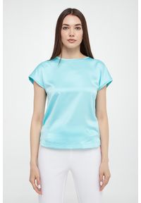 T-shirt damski wiskozowy JOOP!. Materiał: wiskoza #2