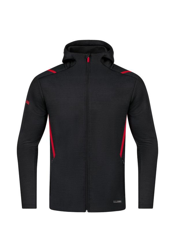 Bluza dresowa z kapturem Jako Challenge. Typ kołnierza: kaptur. Kolor: wielokolorowy, czarny, czerwony. Materiał: dresówka