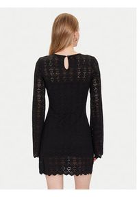 Guess Sukienka dzianinowa W5BK35 K1180 Czarny Slim Fit. Kolor: czarny. Materiał: syntetyk #5