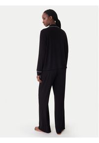 Karl Lagerfeld - KARL LAGERFELD Piżama B1W45010 Czarny Relaxed Fit. Kolor: czarny. Materiał: wiskoza #2